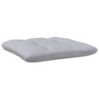 9-tlg. Garten-Lounge-Set mit Grauen Kissen Kiefer Massivholz