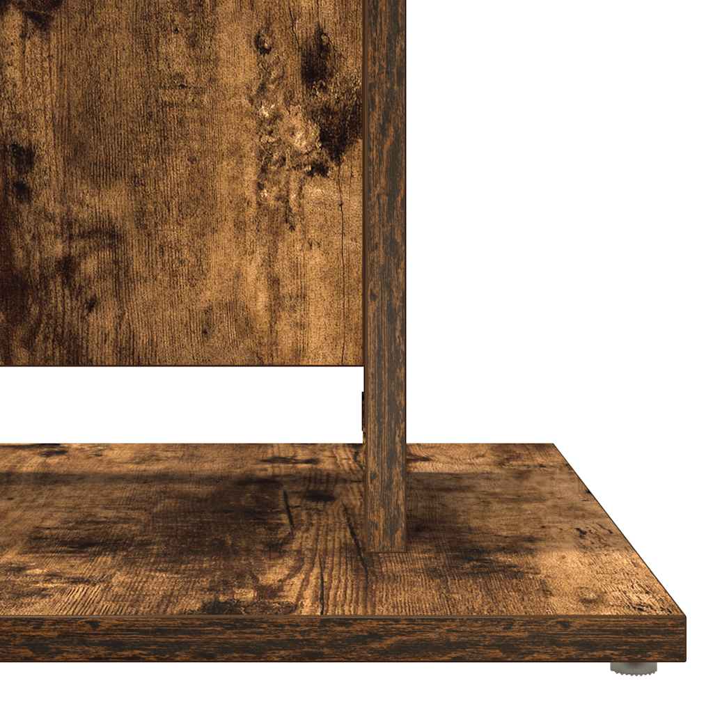 Bistrotisch Räuchereiche 60x60x75 cm Holzwerkstoff