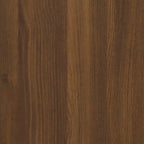 Schreibtisch Braun Eichen-Optik 100x50x76 cm Holzwerkstoff