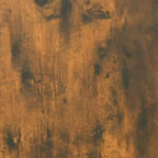 2-tlg. Badmöbel-Set Räuchereiche Holzwerkstoff