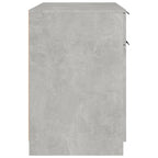 Schreibtisch Betongrau 100x50x75 cm Holzwerkstoff