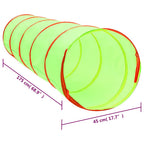 Spieltunnel für Kinder Grün 175 cm Polyester