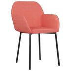 Esszimmerstühle 2 Stk. Rosa Samt