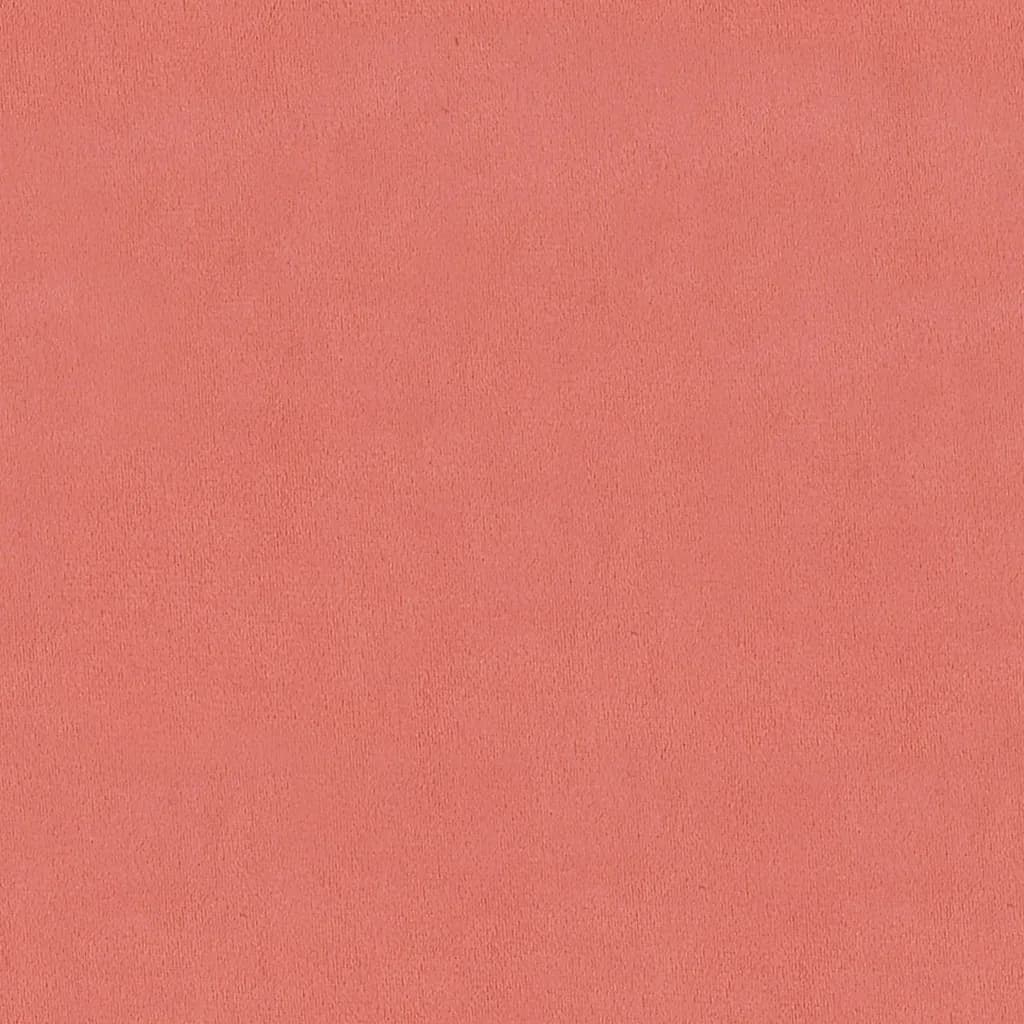 Esszimmerstühle 2 Stk. Rosa Samt