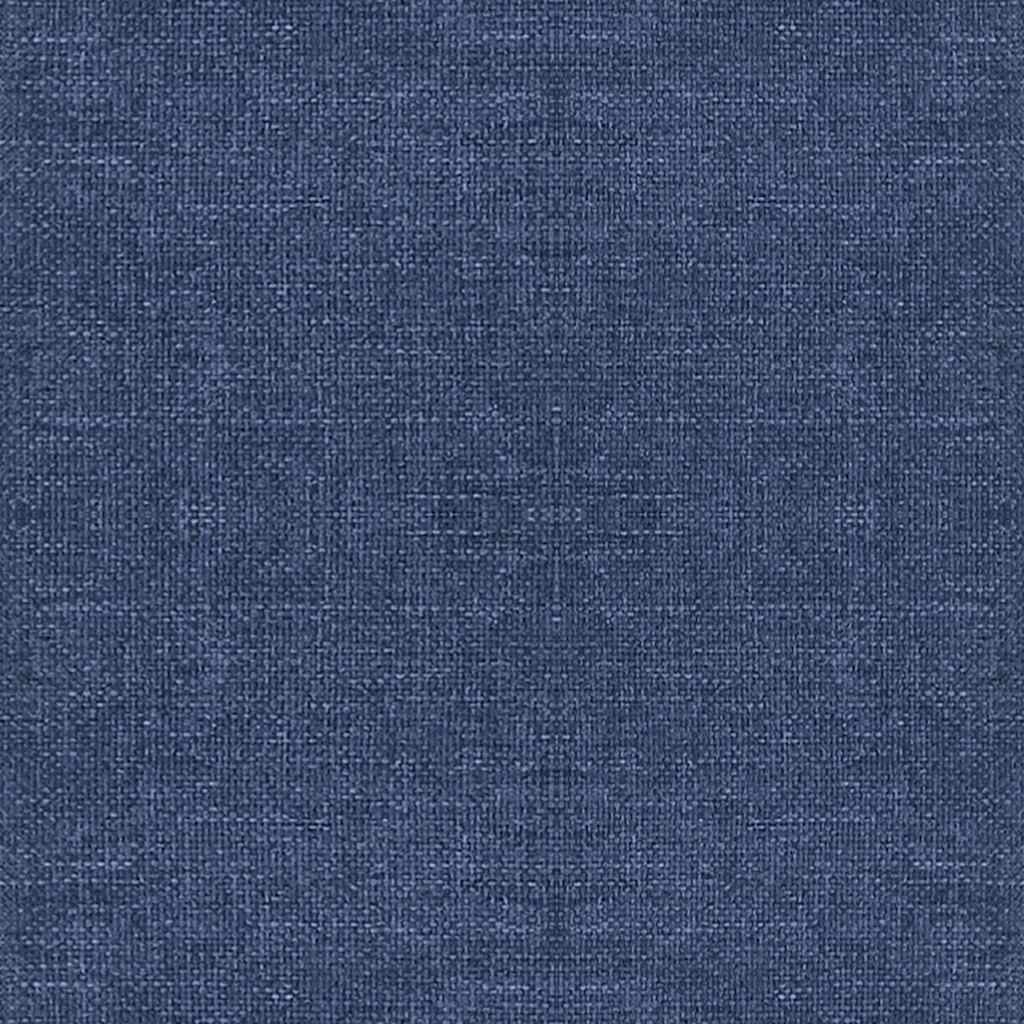 Bürostuhl Drehbar Blau Stoff