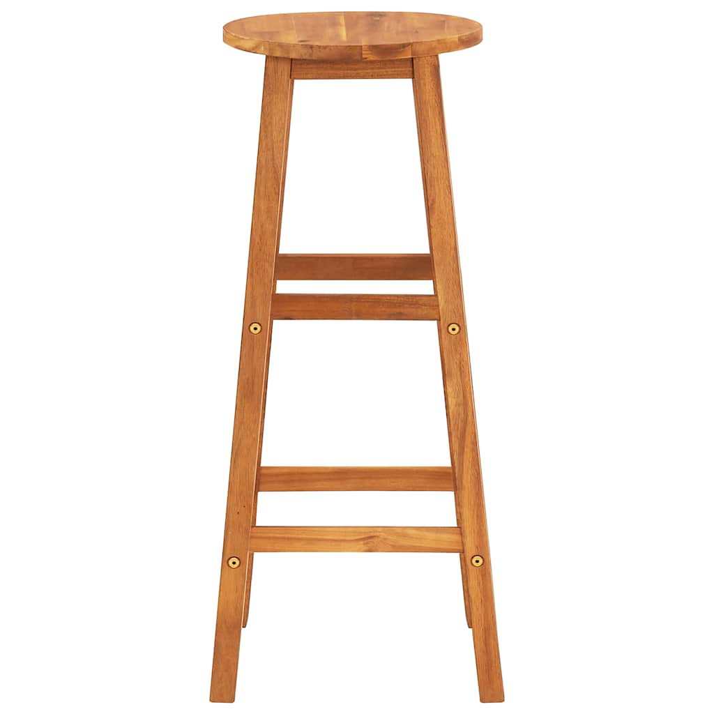 Barhocker 8 Stk. Massivholz Akazie
