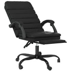 Bürostuhl mit Massagefunktion Schwarz Kunstleder