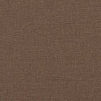 Bürostuhl mit Liegefunktion Braun Stoff