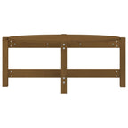 Couchtisch Honigbraun 87x48x35 cm Massivholz Kiefer