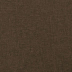 Boxspringbett mit Matratze Dunkelbraun 120x200 cm Stoff