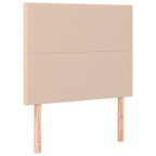 Boxspringbett mit Matratze & LED Cappuccino-Braun 90x190cm