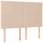 Boxspringbett mit Matratze & LED Cappuccino-Braun 140x200cm
