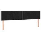 Boxspringbett mit Matratze Schwarz 180x200 cm Samt
