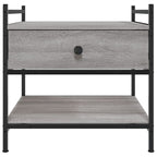 Couchtisch Grau Sonoma 50x50x50 cm Holzwerkstoff