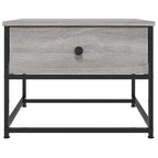 Couchtisch Grau Sonoma 51x51x40 cm Holzwerkstoff