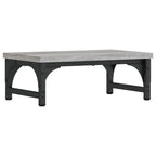 Monitorständer Grau Sonoma 37x23x14 cm Holzwerkstoff