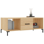 Couchtisch Sonoma-Eiche 102x50x40 cm Holzwerkstoff