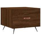 Couchtische 2 Stk. Braun Eichen-Optik 50x50x40 cm Holzwerkstoff