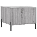 Couchtisch Grau Sonoma 50x50x40 cm Holzwerkstoff