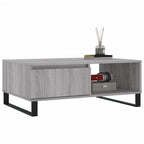 Couchtisch Grau Sonoma 90x60x35 cm Holzwerkstoff