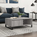 Couchtisch Grau Sonoma 90x60x35 cm Holzwerkstoff