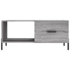 Couchtisch Grau Sonoma 90x50x40 cm Holzwerkstoff