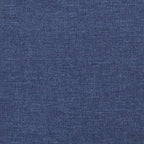 Boxspringbett mit Matratze Blau 140x200 cm Stoff