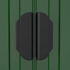 Geräteschuppen Grün 192x191x223 cm Verzinkter Stahl