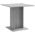 Esstisch Grau Sonoma 80x80x75 cm Holzwerkstoff