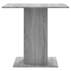 Esstisch Grau Sonoma 80x80x75 cm Holzwerkstoff