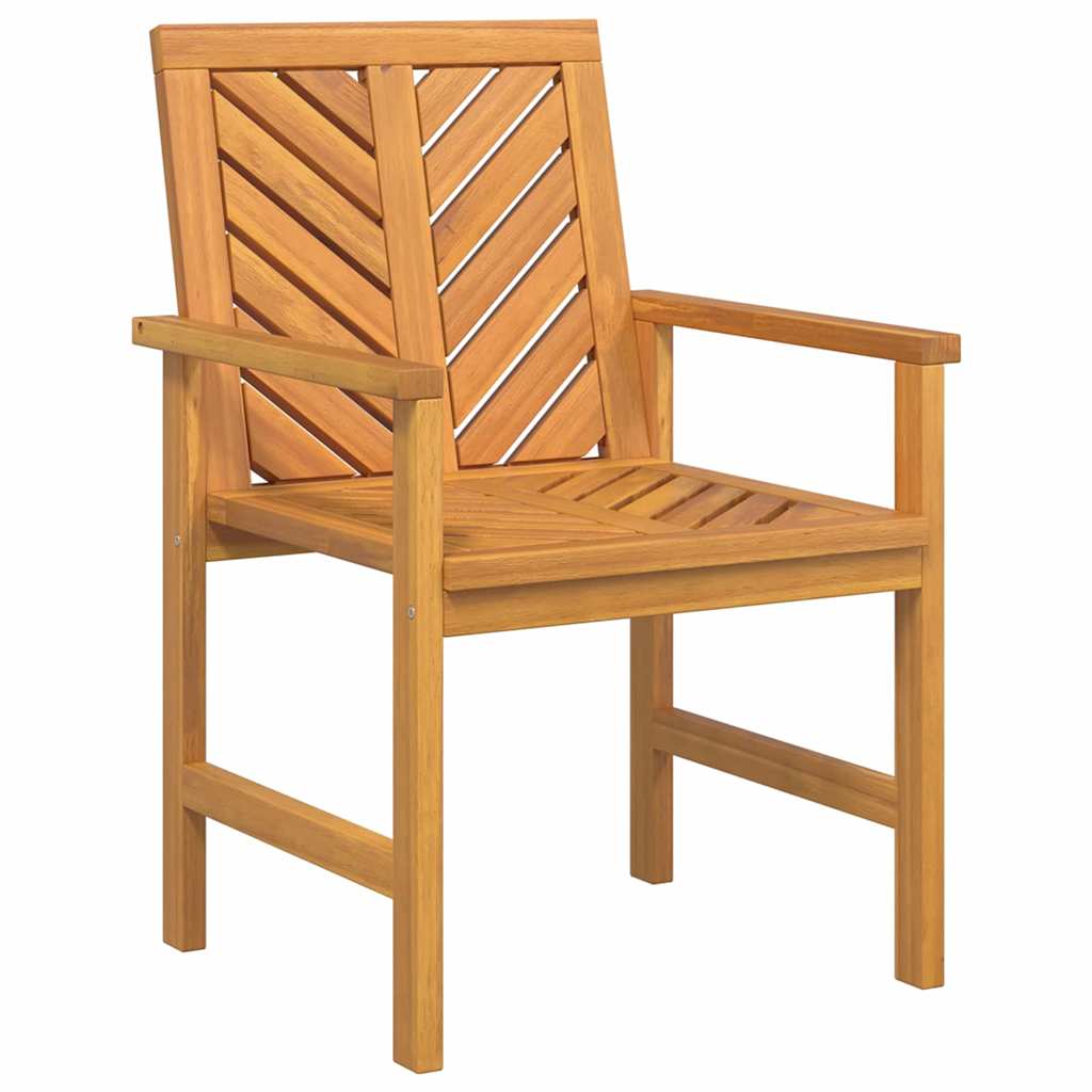 Garten Essgruppe 5 pcs Braun Massivholz Akazie