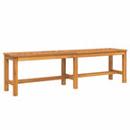 Garten Essgruppe 5 pcs Braun Massivholz Akazie