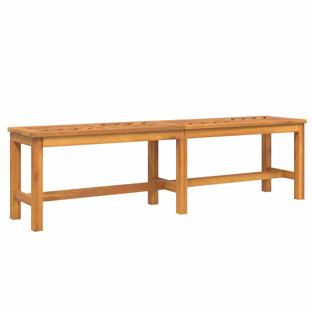 Garten Essgruppe 5 pcs Braun Massivholz Akazie