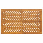 Garten Essgruppe 5 pcs Braun Massivholz Akazie