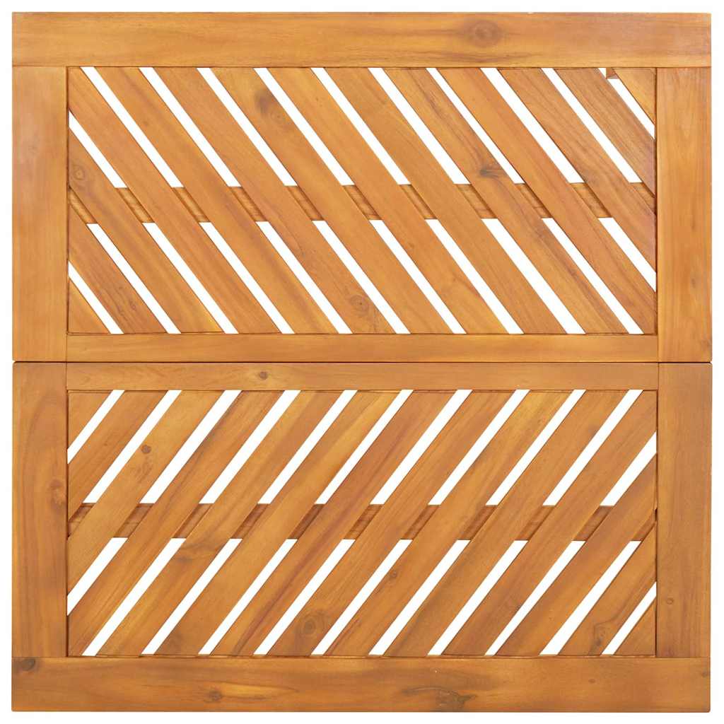 Garten Essgruppe 5 pcs Braun Massivholz Akazie