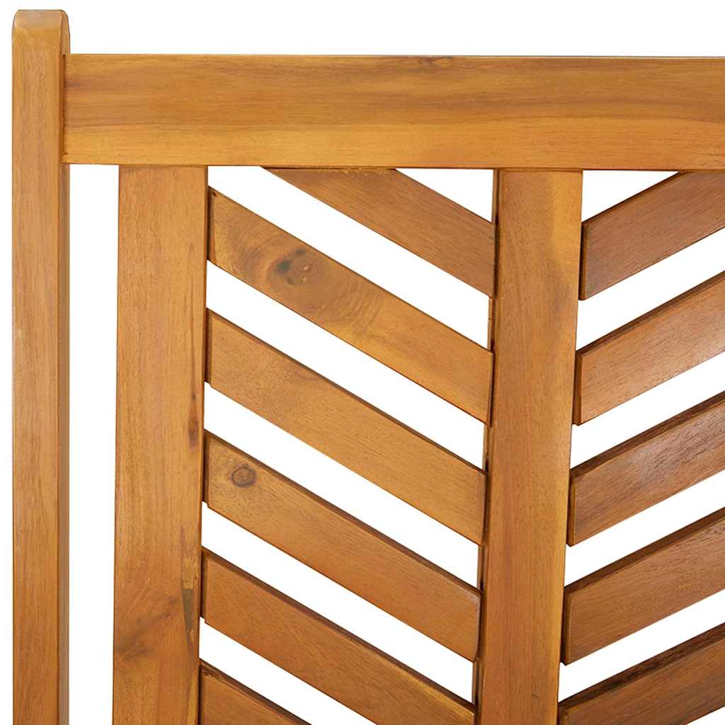 Garten Essgruppe 5 pcs Braun Massivholz Akazie