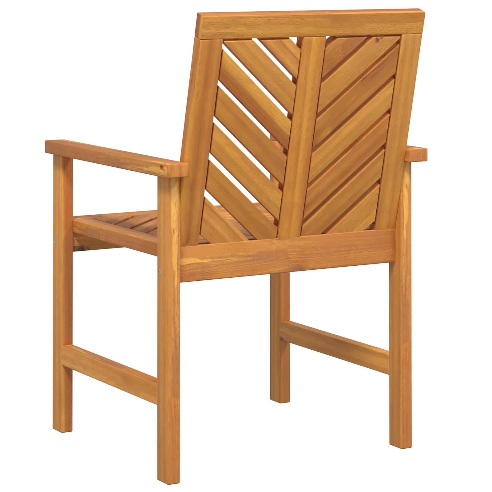 Esszimmerstuhl 6 pcs Natur 62,5 x 59 x 89 cm Massivholz Akazie