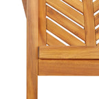 Esszimmerstuhl 8 pcs Natur 62,5 x 59 x 89 cm Massivholz Akazie