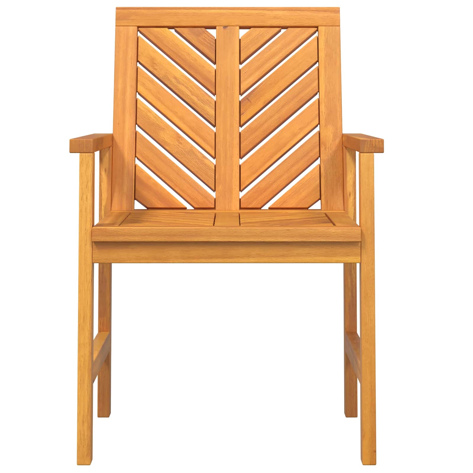 Esszimmerstuhl 8 pcs Natur 62,5 x 59 x 89 cm Massivholz Akazie