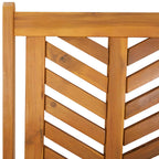 Gartenstuhl 8 pcs Braun 57 x 72 x 109 cm Massivholz Akazie