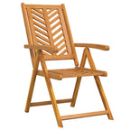 Gartenstuhl 8 pcs Braun 57 x 72 x 109 cm Massivholz Akazie