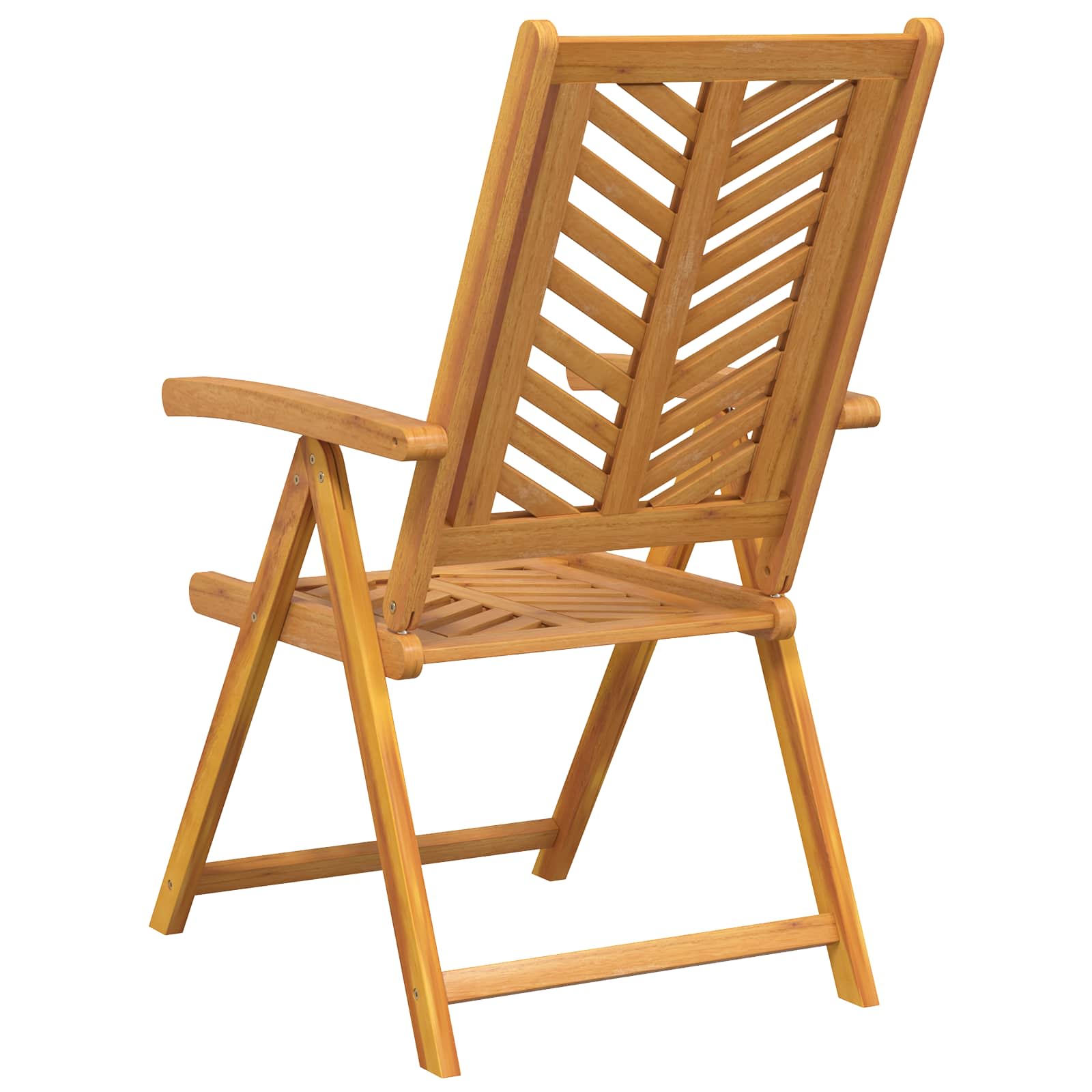 Gartenstuhl 8 pcs Braun 57 x 72 x 109 cm Massivholz Akazie