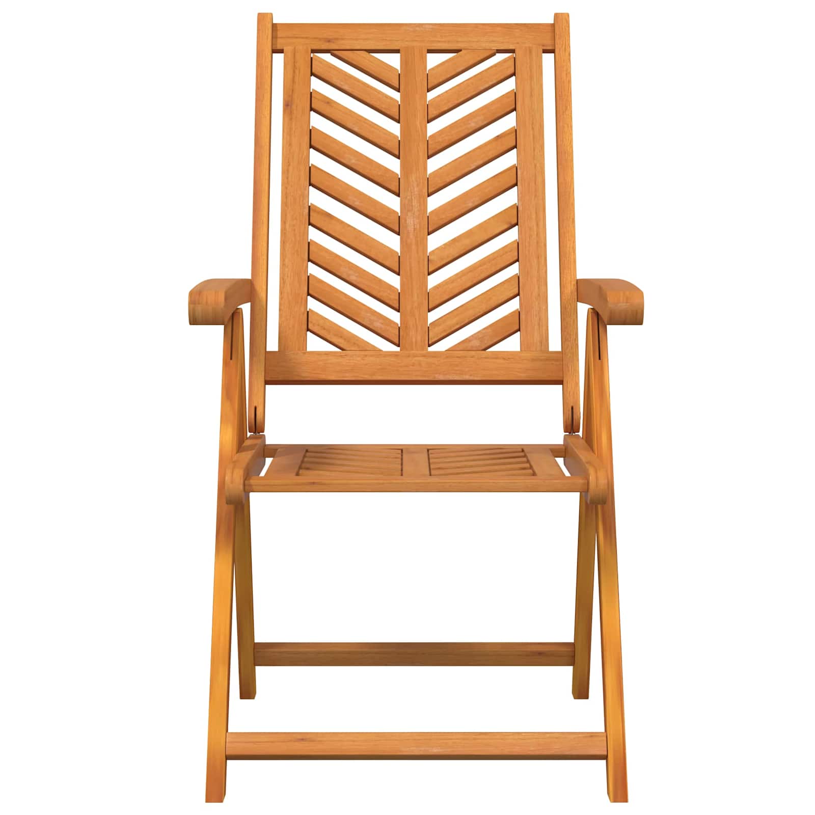 Gartenstuhl 8 pcs Braun 57 x 72 x 109 cm Massivholz Akazie