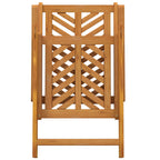 Gartenstuhl 8 pcs Braun 57 x 72 x 109 cm Massivholz Akazie