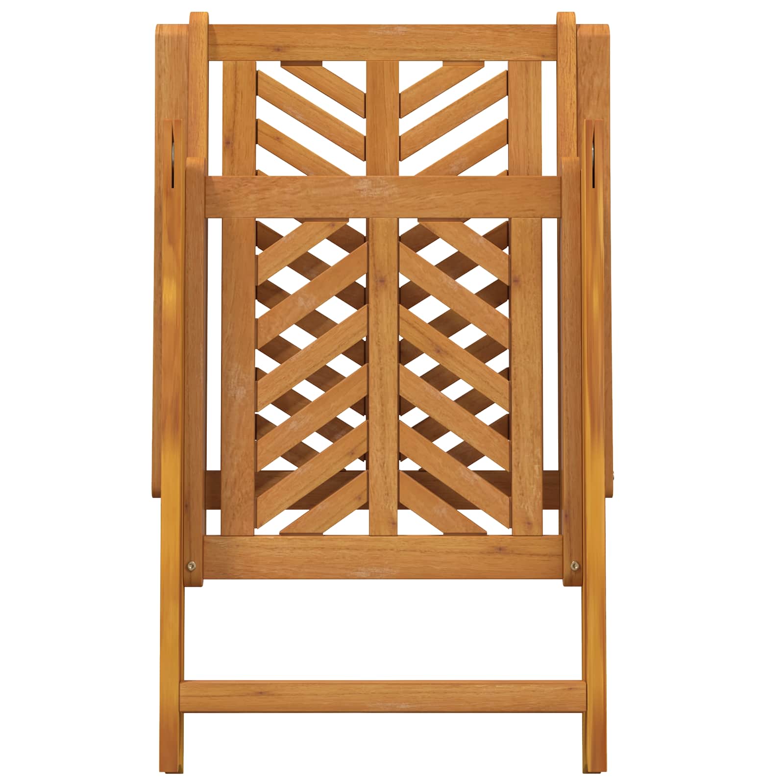 Gartenstuhl 8 pcs Braun 57 x 72 x 109 cm Massivholz Akazie