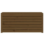 Gartenbox Honigbraun 101x50,5x46,5 cm Massivholz Kiefer