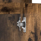 Badschrank Räuchereiche 60x33x61 cm Holzwerkstoff