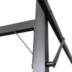 Pergola mit Schiebedach Creme 295x292x230 cm