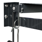 Elektrische Markise mit Kurbel Anthrazit 3,5x2,5 m
