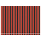 Markise Einziehbar Orange und Braun 4x3 m Stoff und Aluminium
